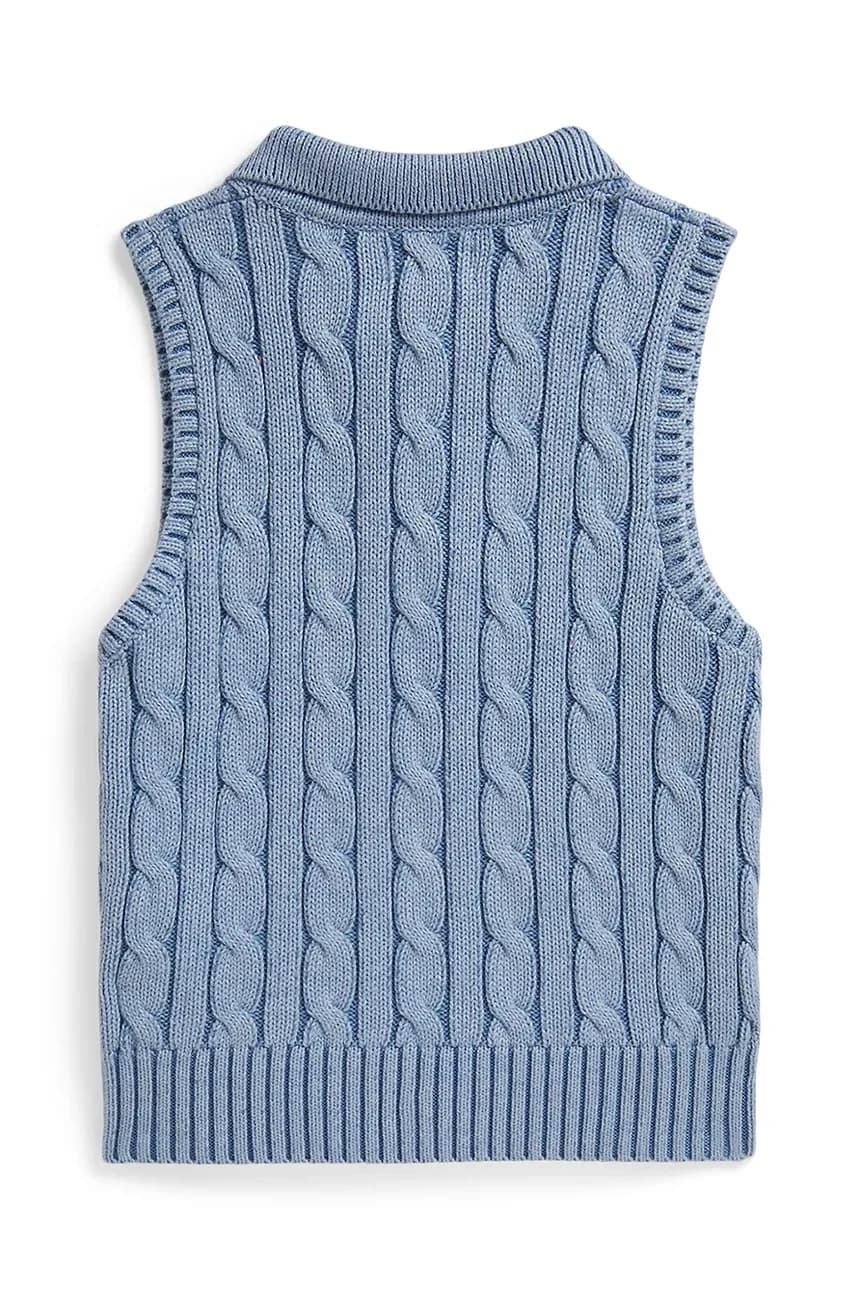 Детский хлопковый жилет - фото 3