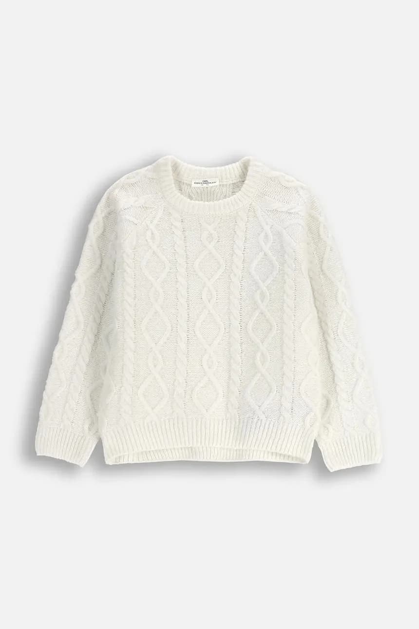 Детский свитер из смесовой шерсти - фото 2