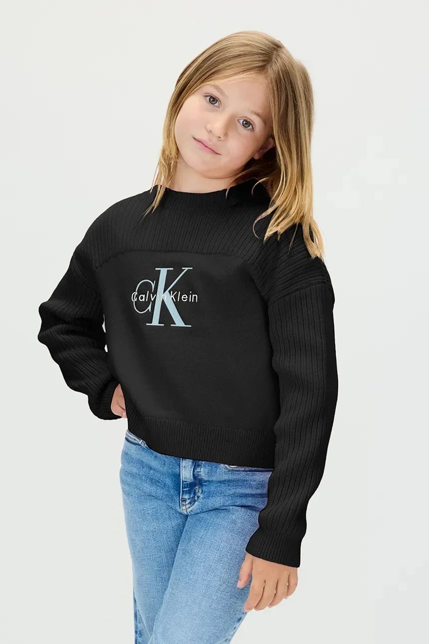 Детский хлопковый свитер