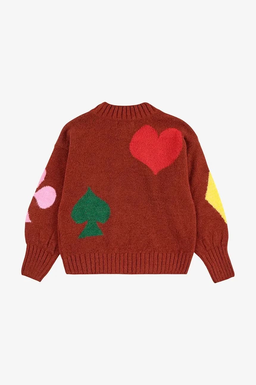 Детский свитер из смесовой шерсти Bobo Joker - фото 3