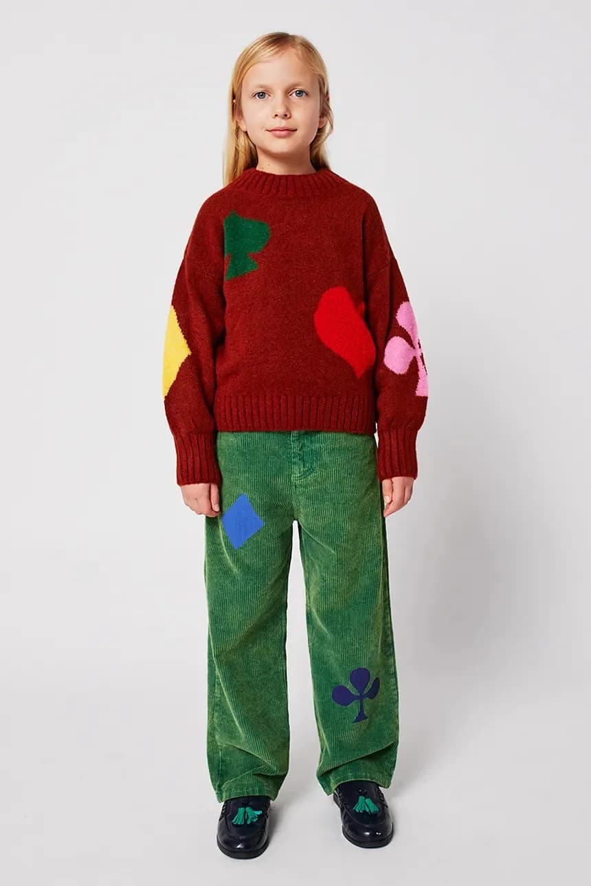 Детский свитер из смесовой шерсти Bobo Joker - фото 5