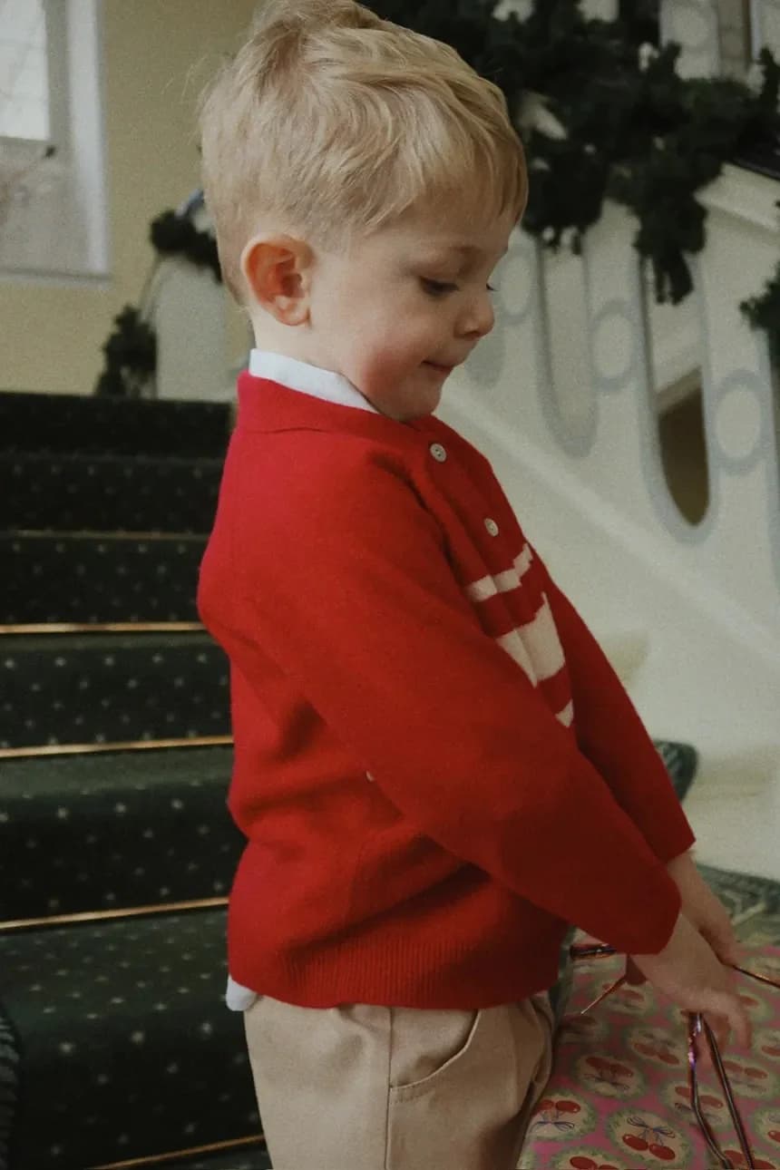 Детский шерстяной свитер BASI POLO - фото 6