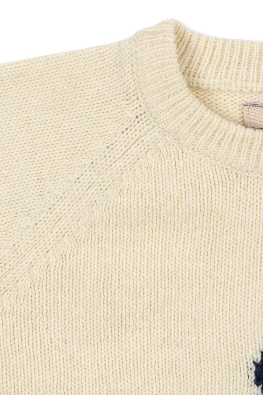 ТРИКОТАЖНЫЙ СВИТЕР ЯКОР - фото 4