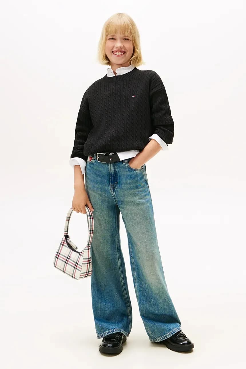 Детский хлопковый свитер - фото 4