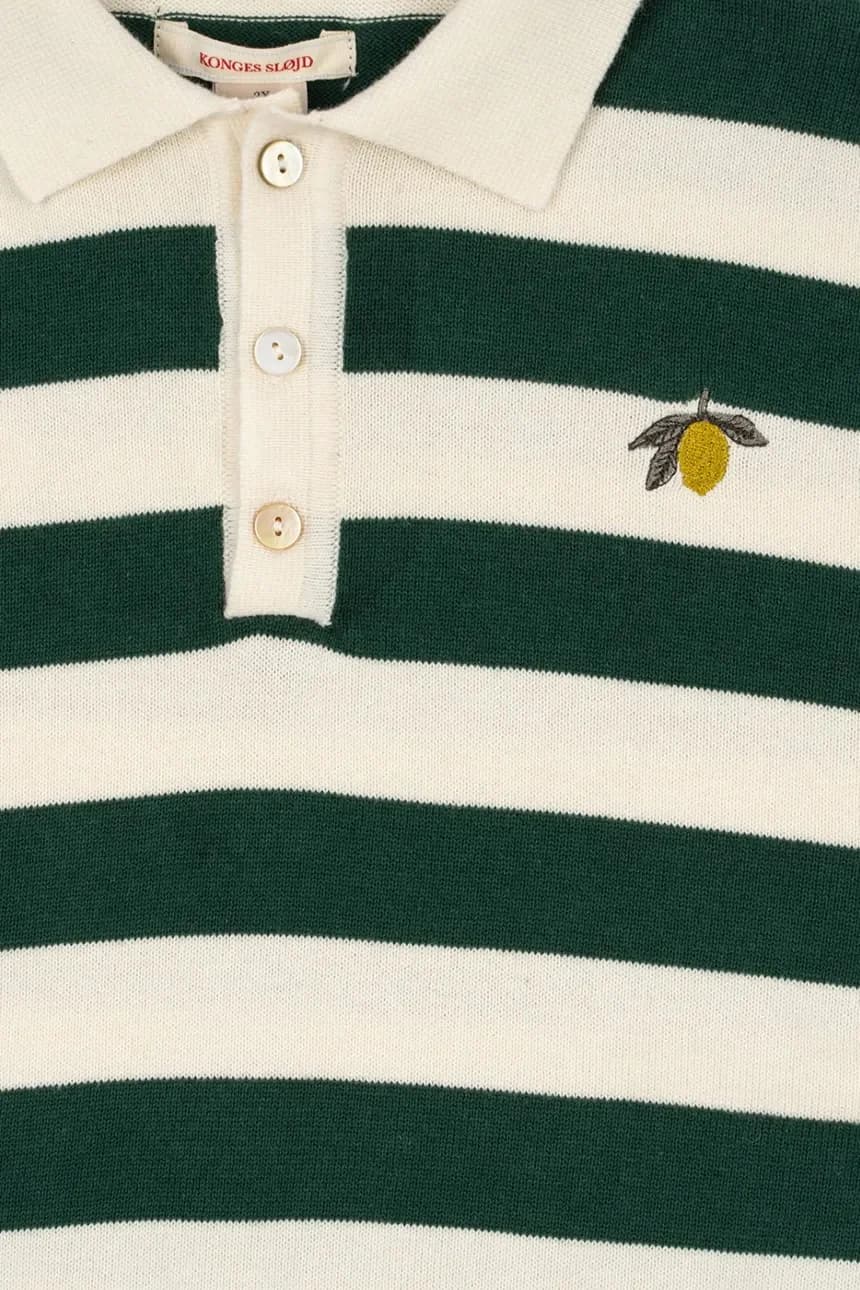 Детский хлопковый свитер MANIS KNIT POLO - фото 3