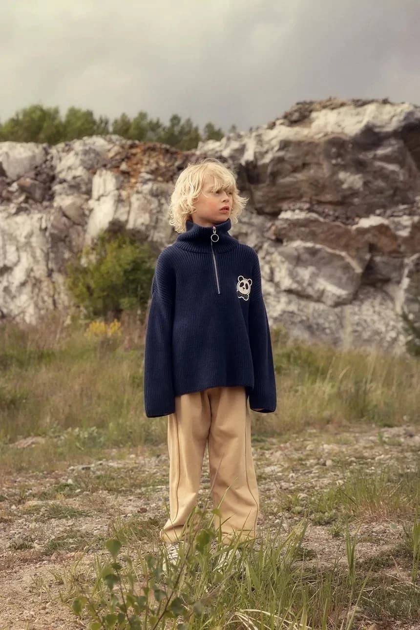 Детский хлопковый свитер Panda - фото 5