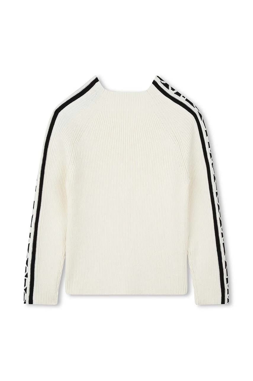 Детский свитер из смесовой шерсти - фото 3