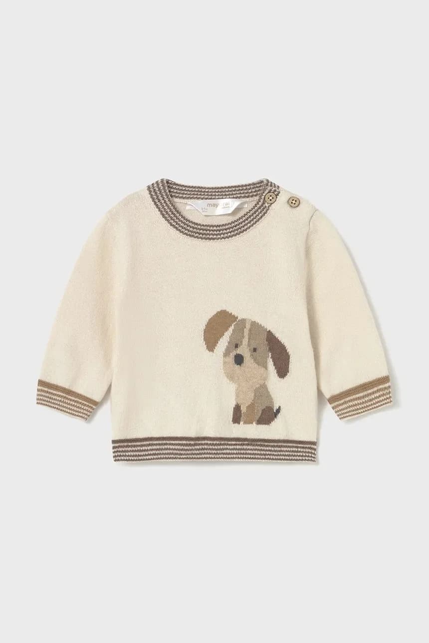 Детский свитер из смесовой шерсти