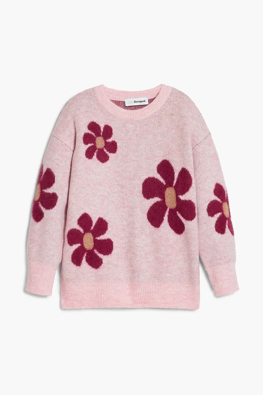 Детский свитер из смесовой шерсти