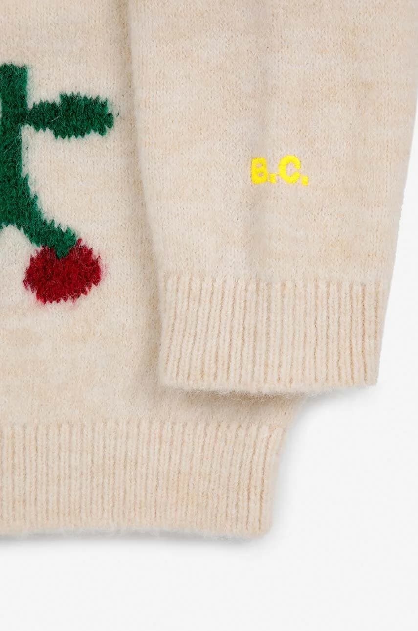 Детский свитер Cherry из смесовой шерсти - фото 4