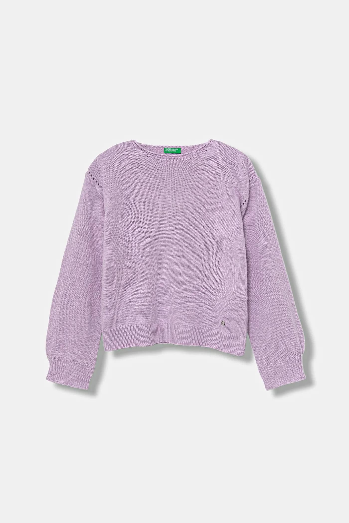 Детский свитер из смесовой шерсти