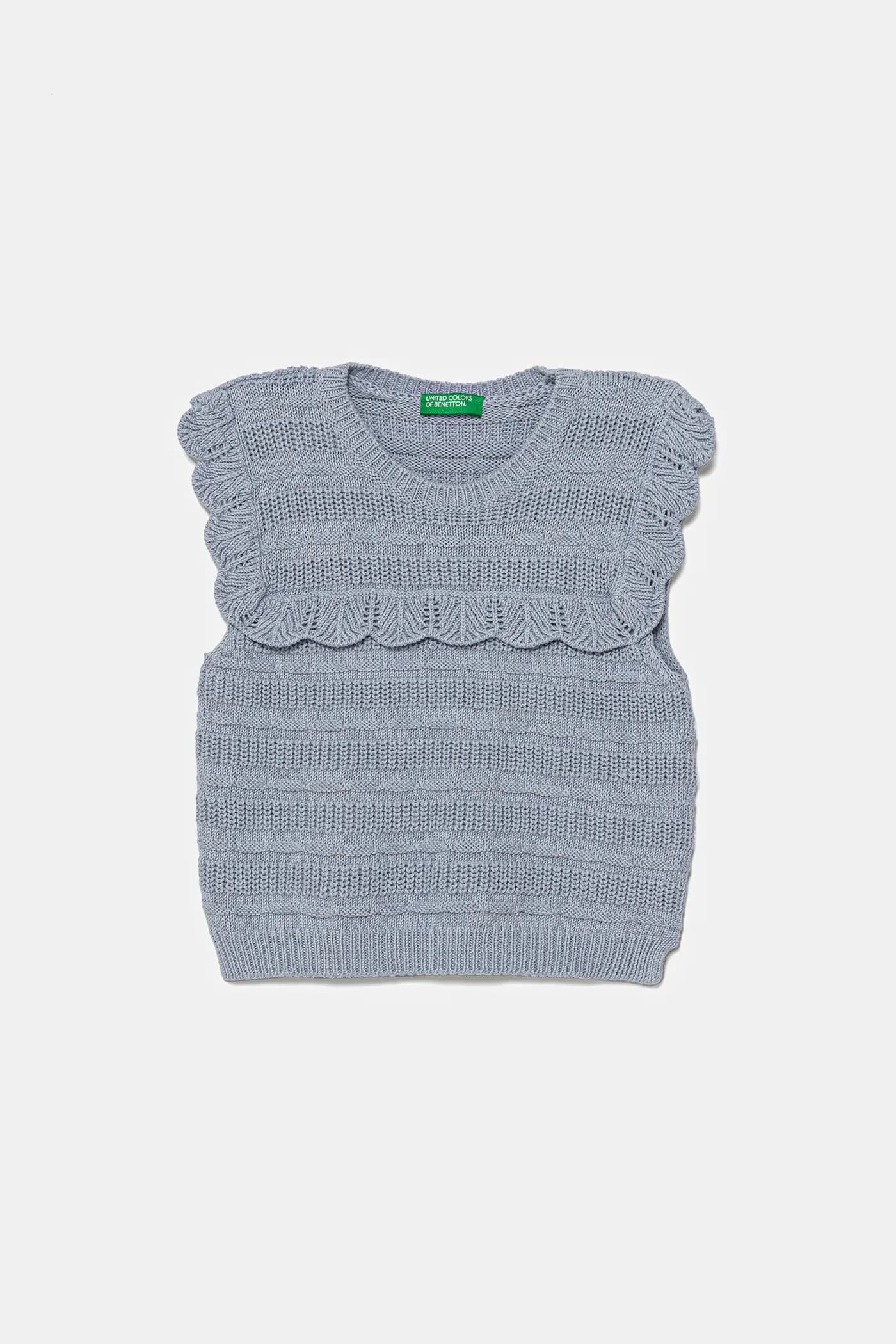 Детский хлопковый жилет