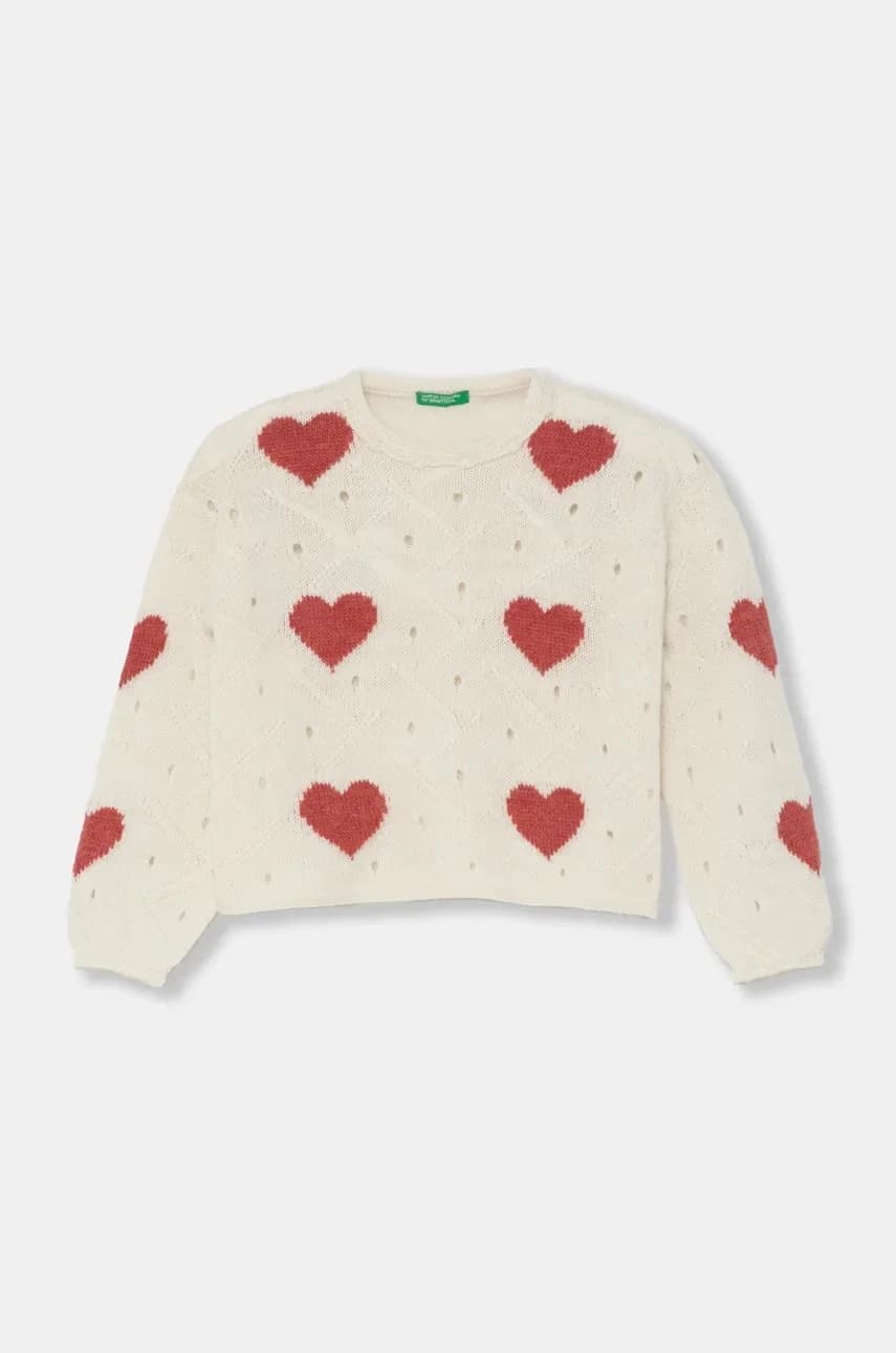 Детский свитер из смесовой шерсти