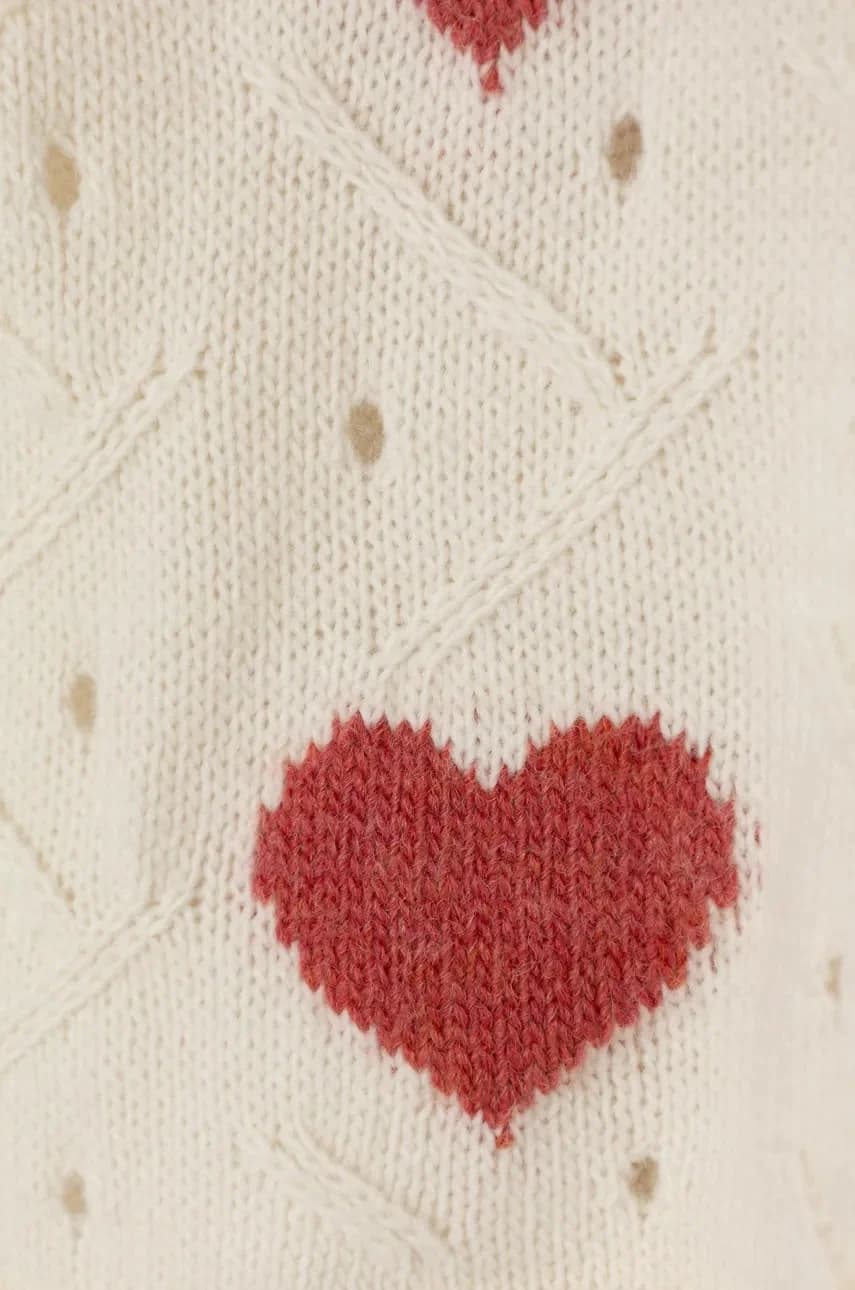 Детский свитер из смесовой шерсти - фото 3