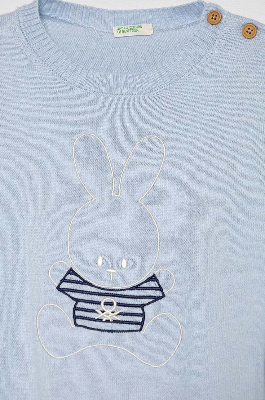 Детский свитер из смесовой шерсти - фото 3