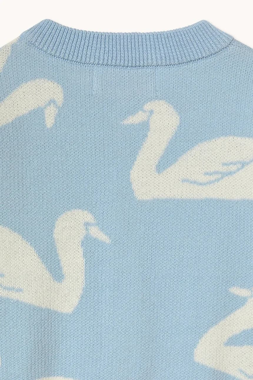 Хлопковый детский кардиган BIG SWANS BABY CARDIGAN - фото 3