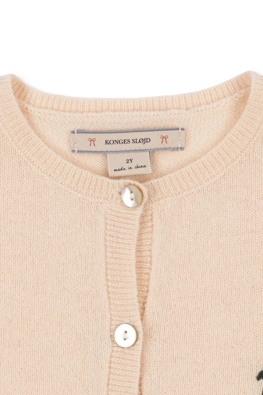 Детский шерстяной кардиган BASI CARDIGAN - фото 4