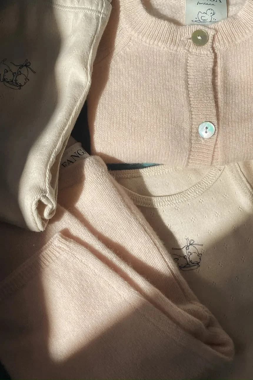 SAVORA DUE CARDIGAN кардиган из детской шерсти - фото 7