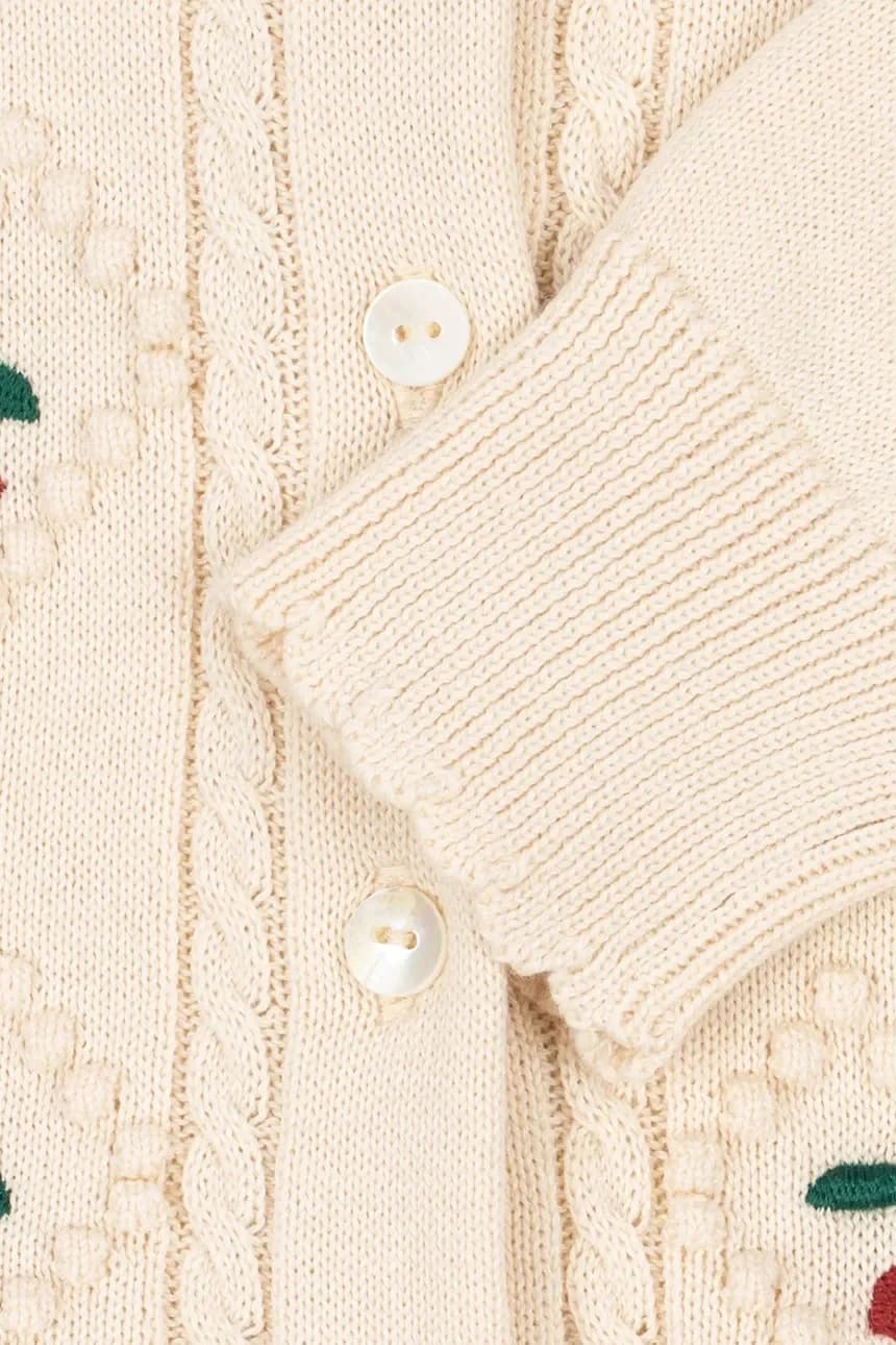 Детский хлопковый кардиган SOLEIL CARDIGAN GOTS - фото 4