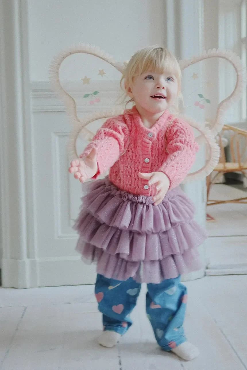 Детский кардиган из шерсти ISA CARDIGAN - фото 7