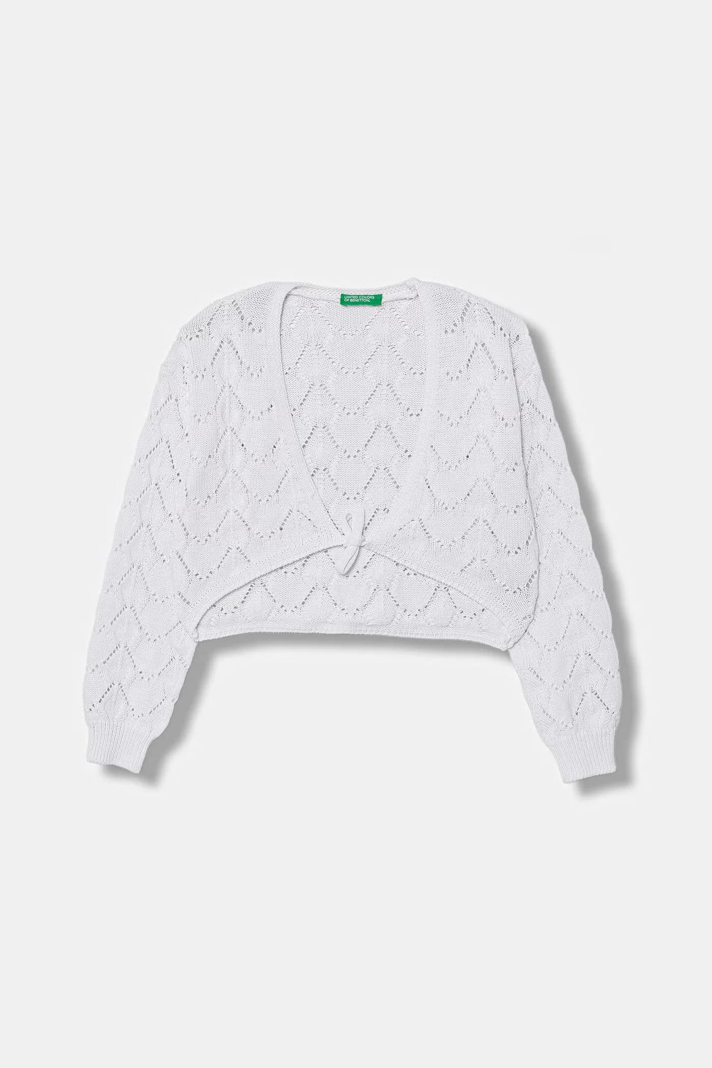 Детский ажурный кардиган