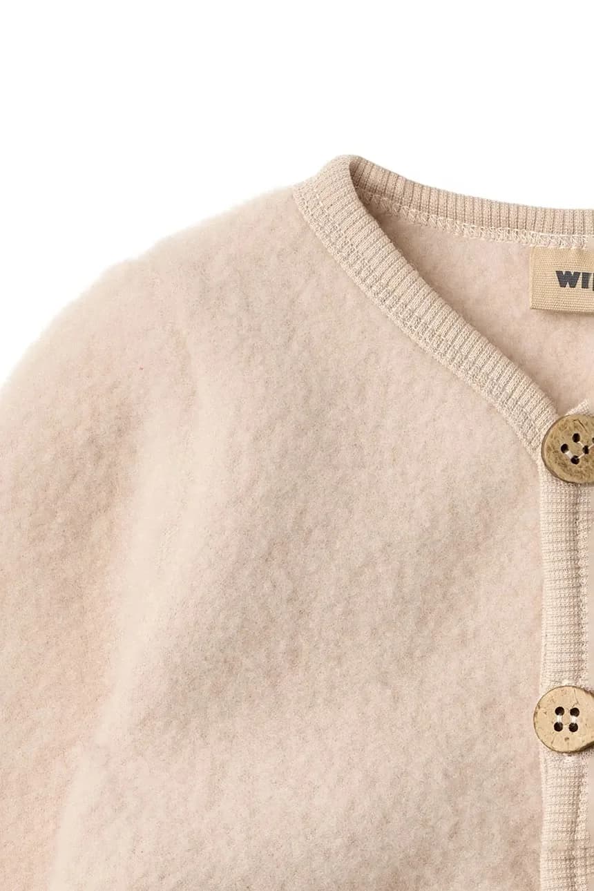 Детский кардиган из шерсти мериноса. - фото 3