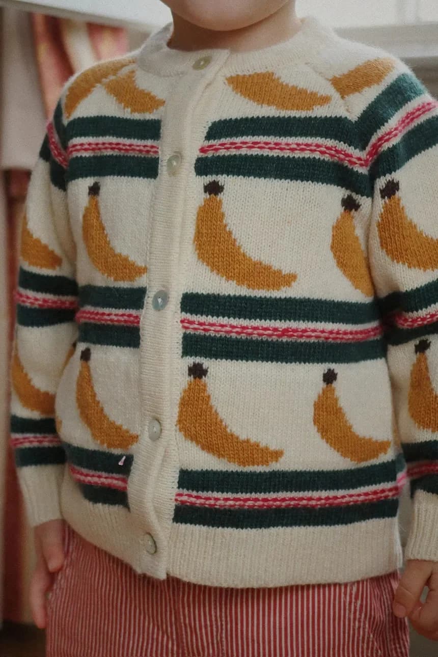 BILLI KNIT CARDIGAN детский кардиган из шерсти