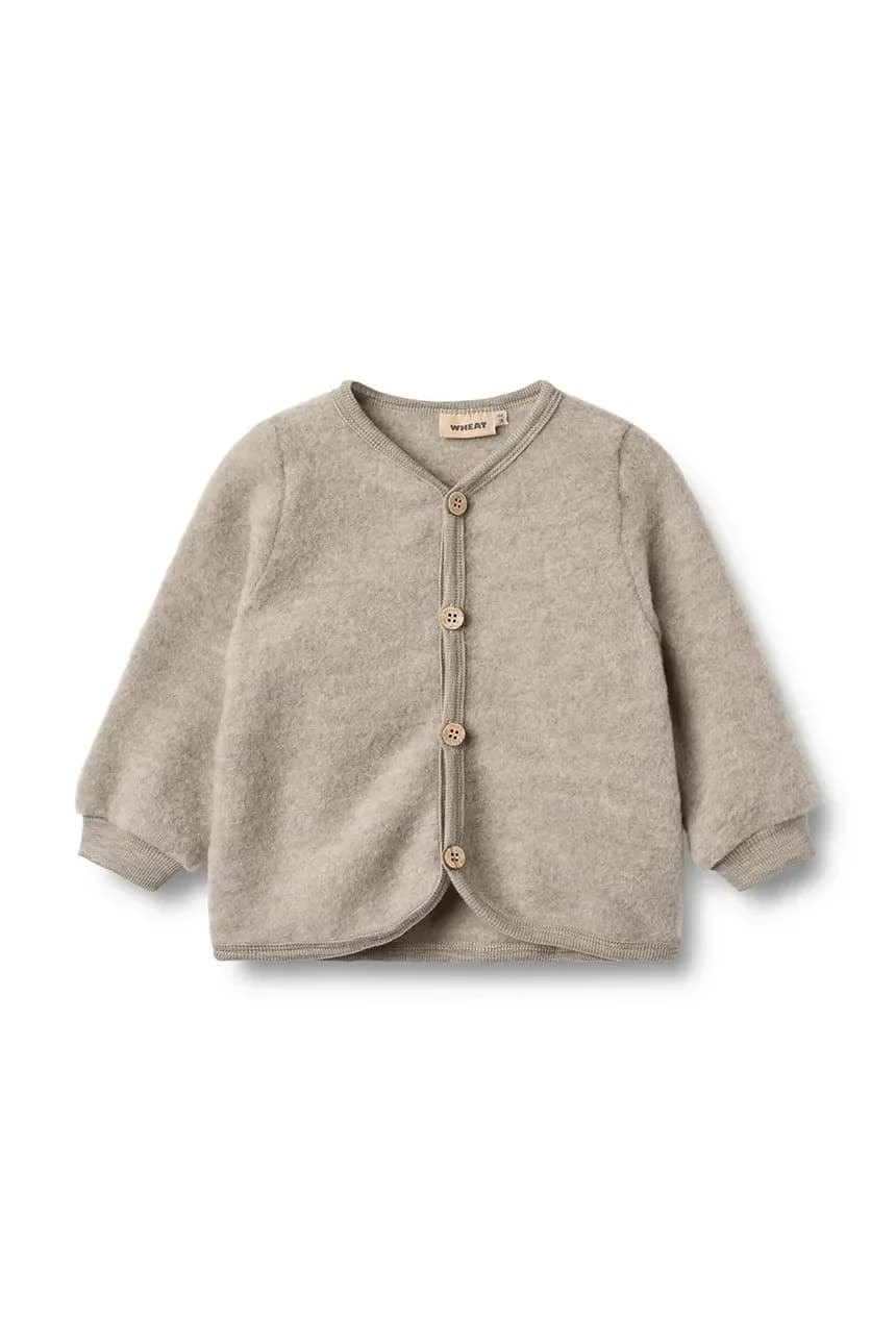 Детский кардиган из шерсти мериноса.