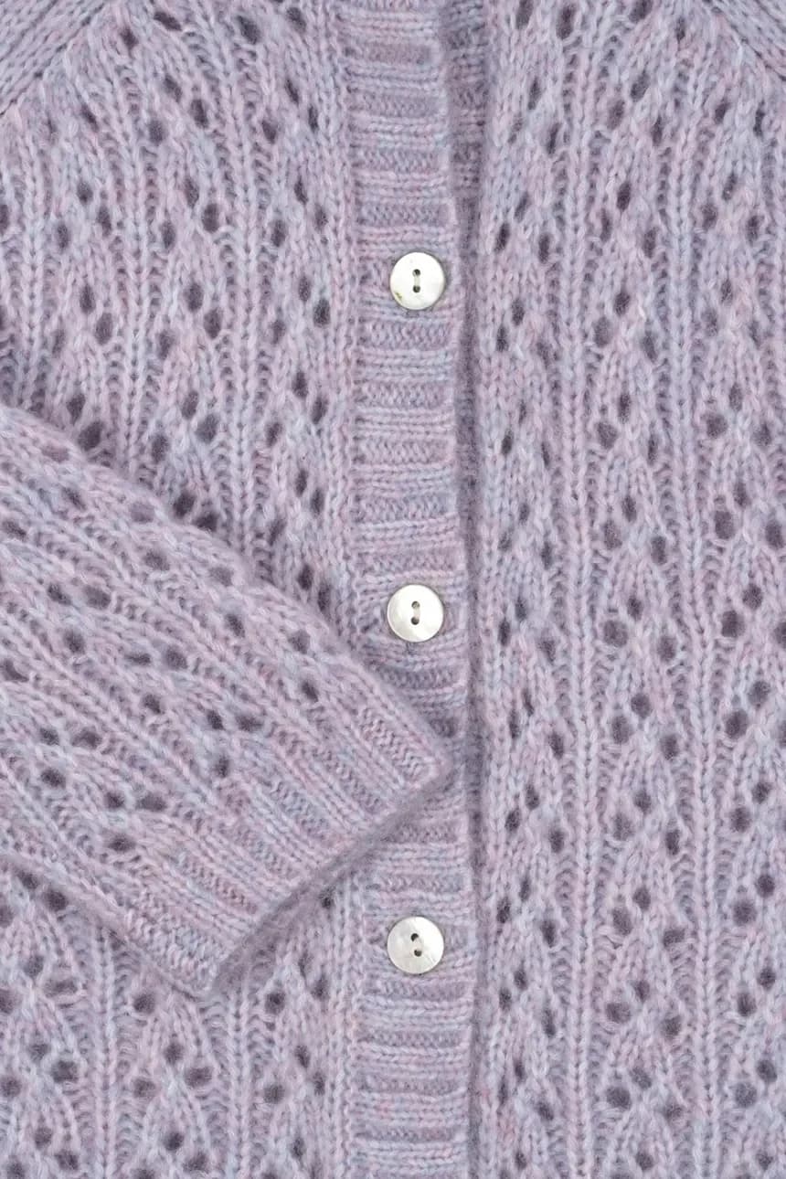 Детский кардиган из шерсти ISA CARDIGAN - фото 5