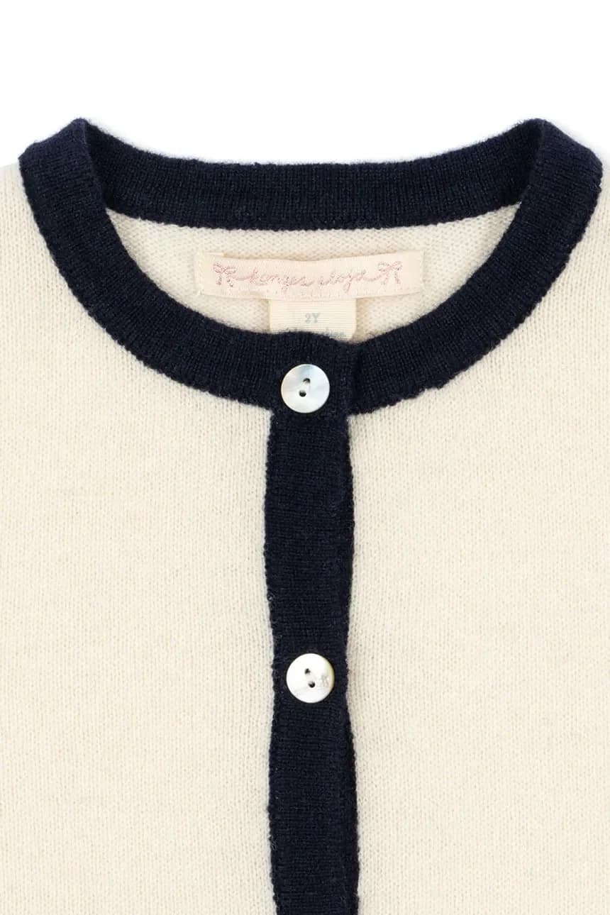 ALETTE CARDIGAN детский шерстяной кардиган - фото 4