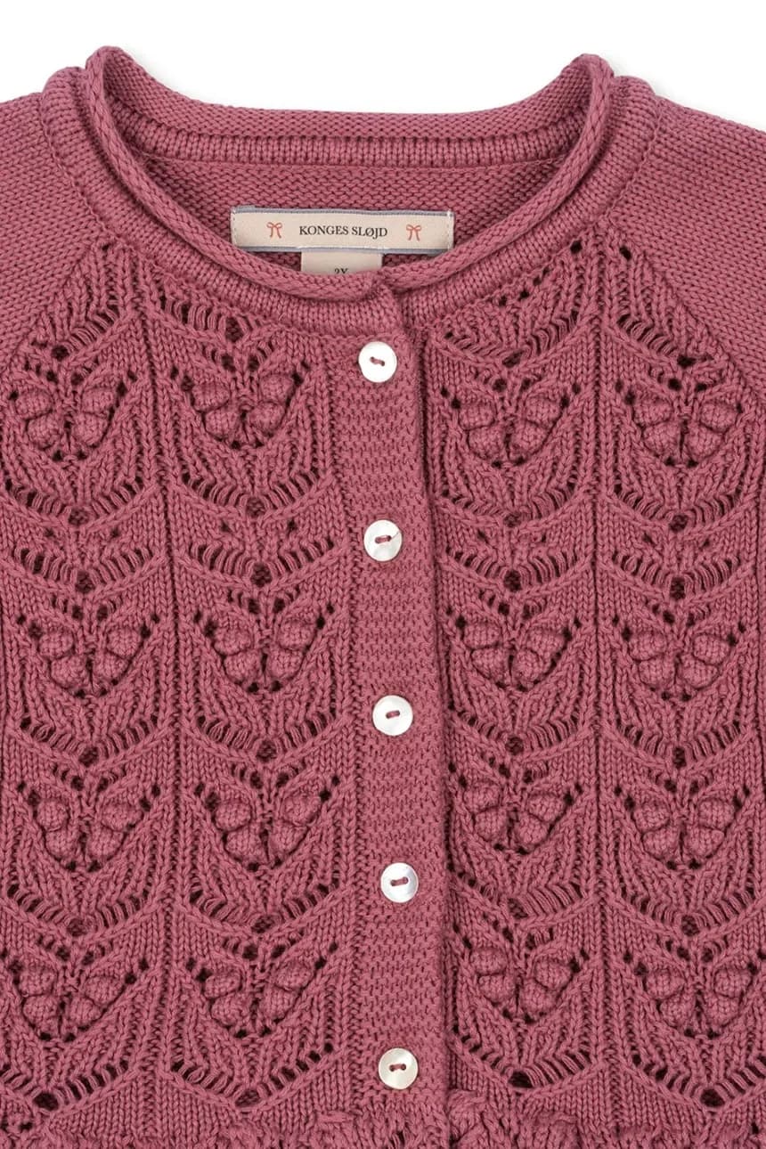 Детский кардиган из хлопка CABBY FRILL CARDIGAN GOTS - фото 3