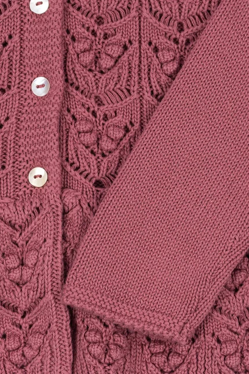 Детский кардиган из хлопка CABBY FRILL CARDIGAN GOTS - фото 4