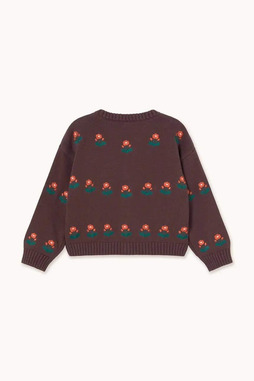 КАРДИГАН ЦВЕТЫ детский кардиган - фото 3