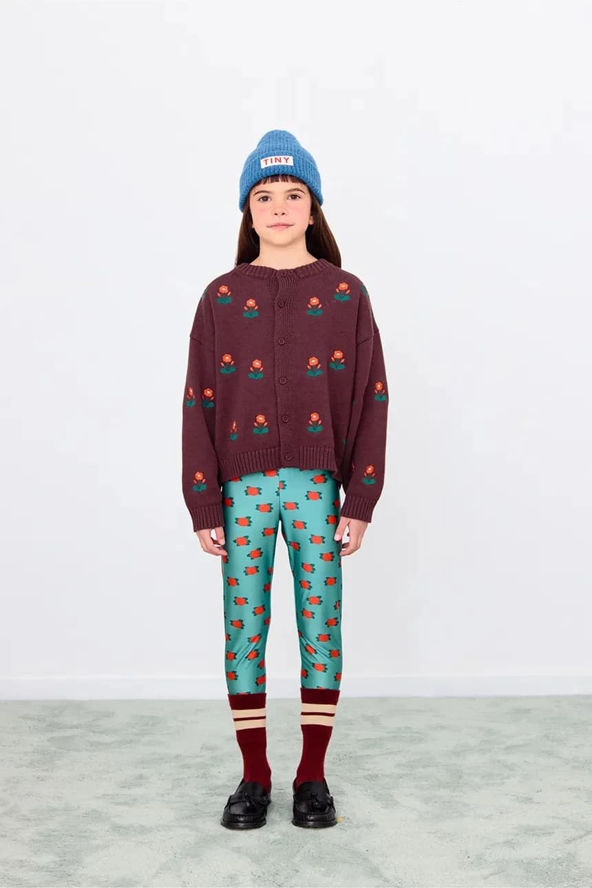 КАРДИГАН ЦВЕТЫ детский кардиган - фото 4