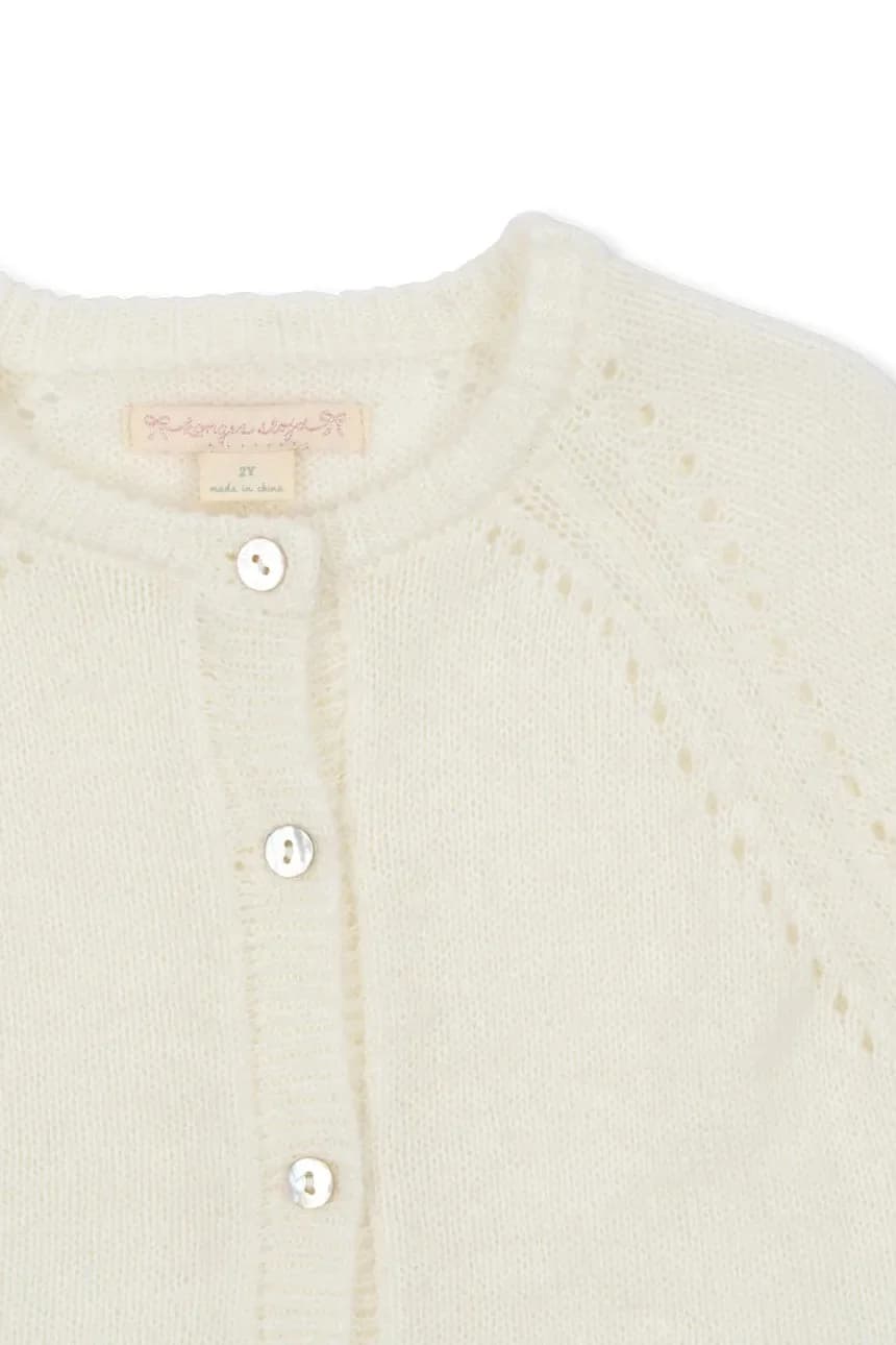 MINIA FRILL CARDIGAN детский кардиган - фото 4