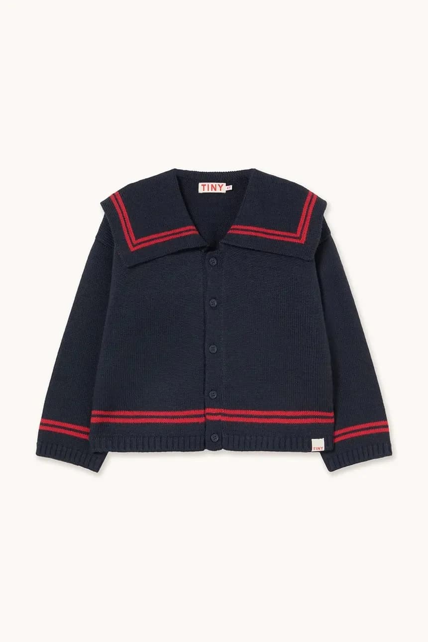 Детский свитер STRIPES TINY CARDIGAN - фото 2