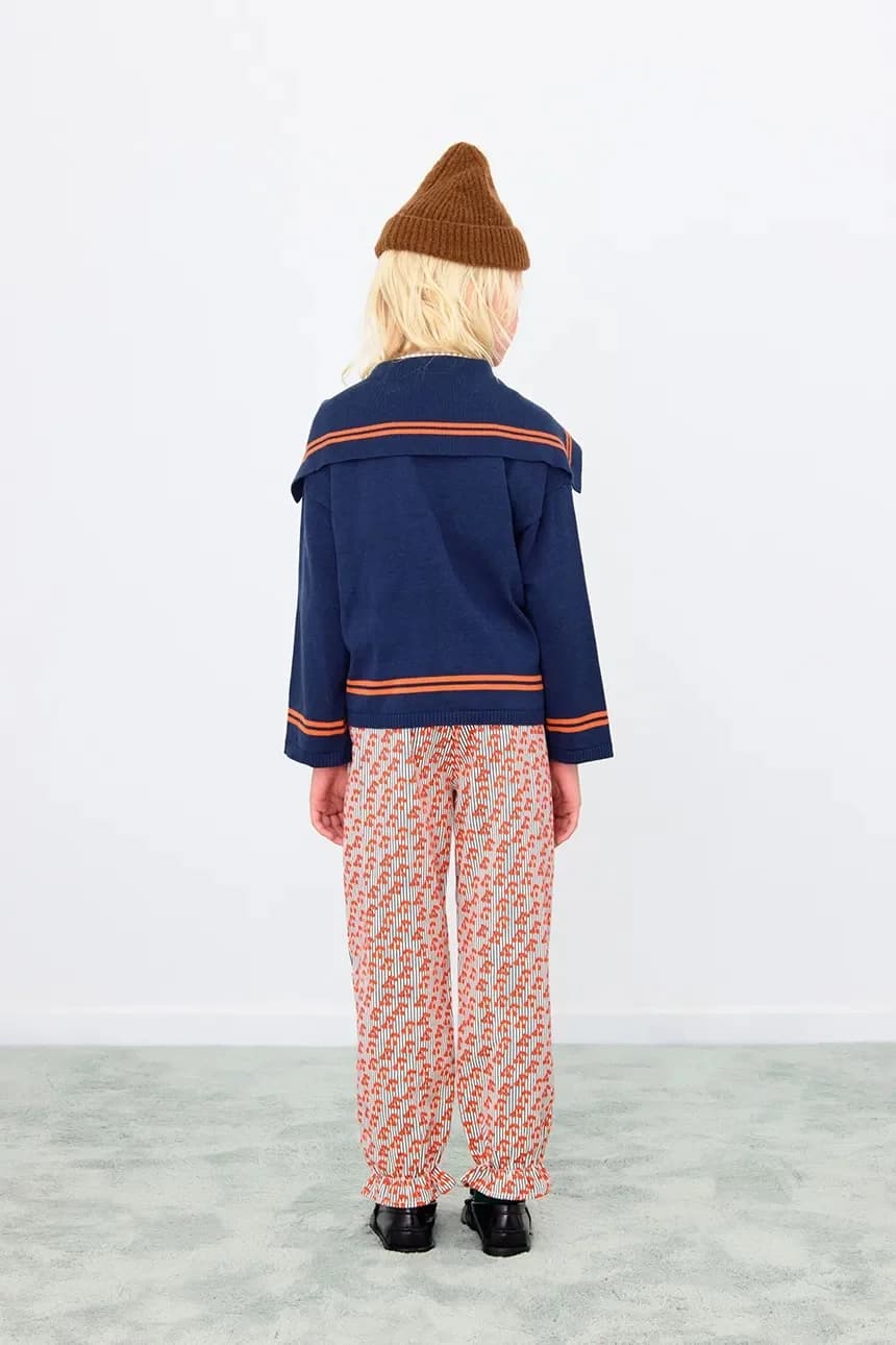 Детский свитер STRIPES TINY CARDIGAN - фото 6