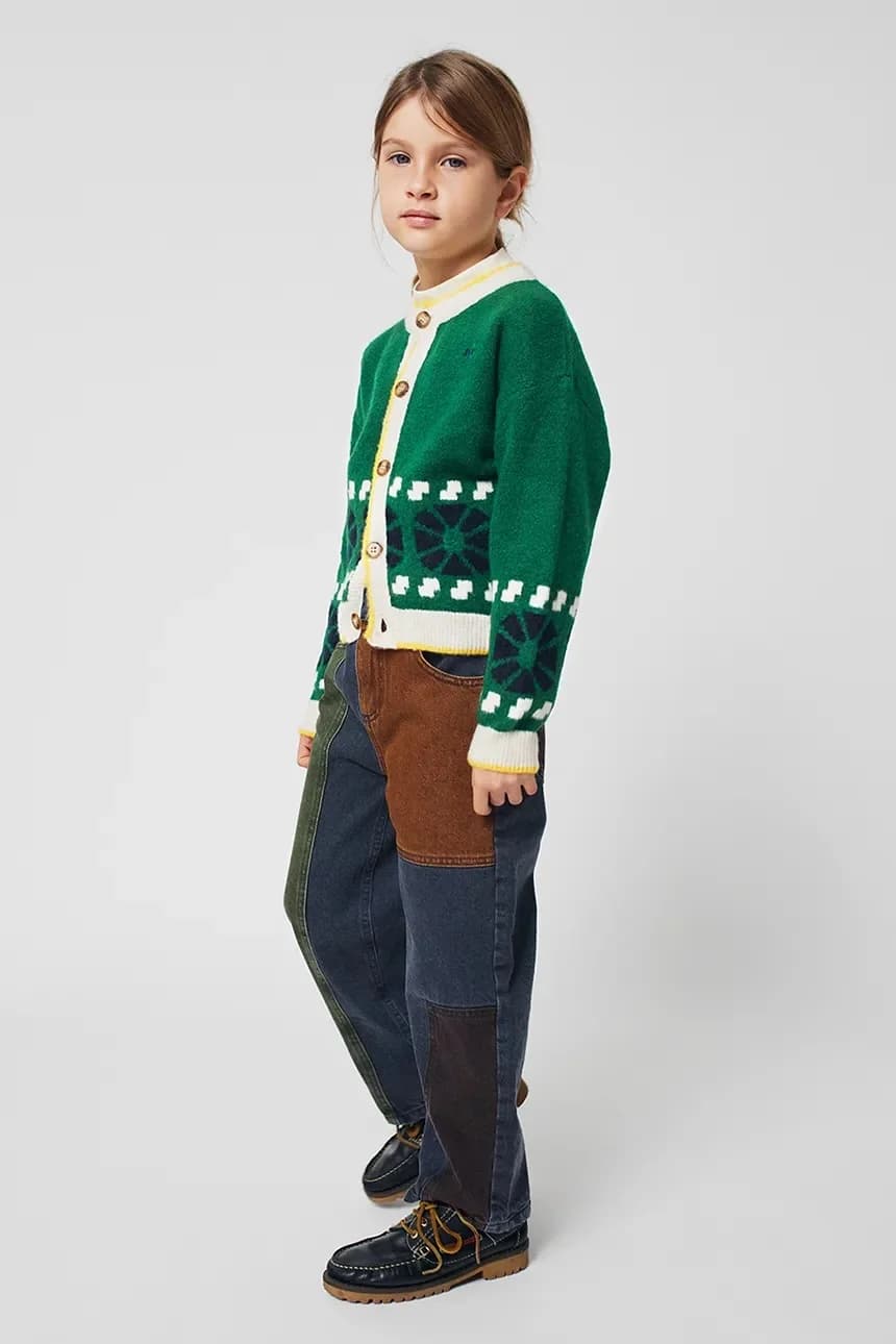Детский кардиган из смесовой шерсти "Калейдоскоп" - фото 9