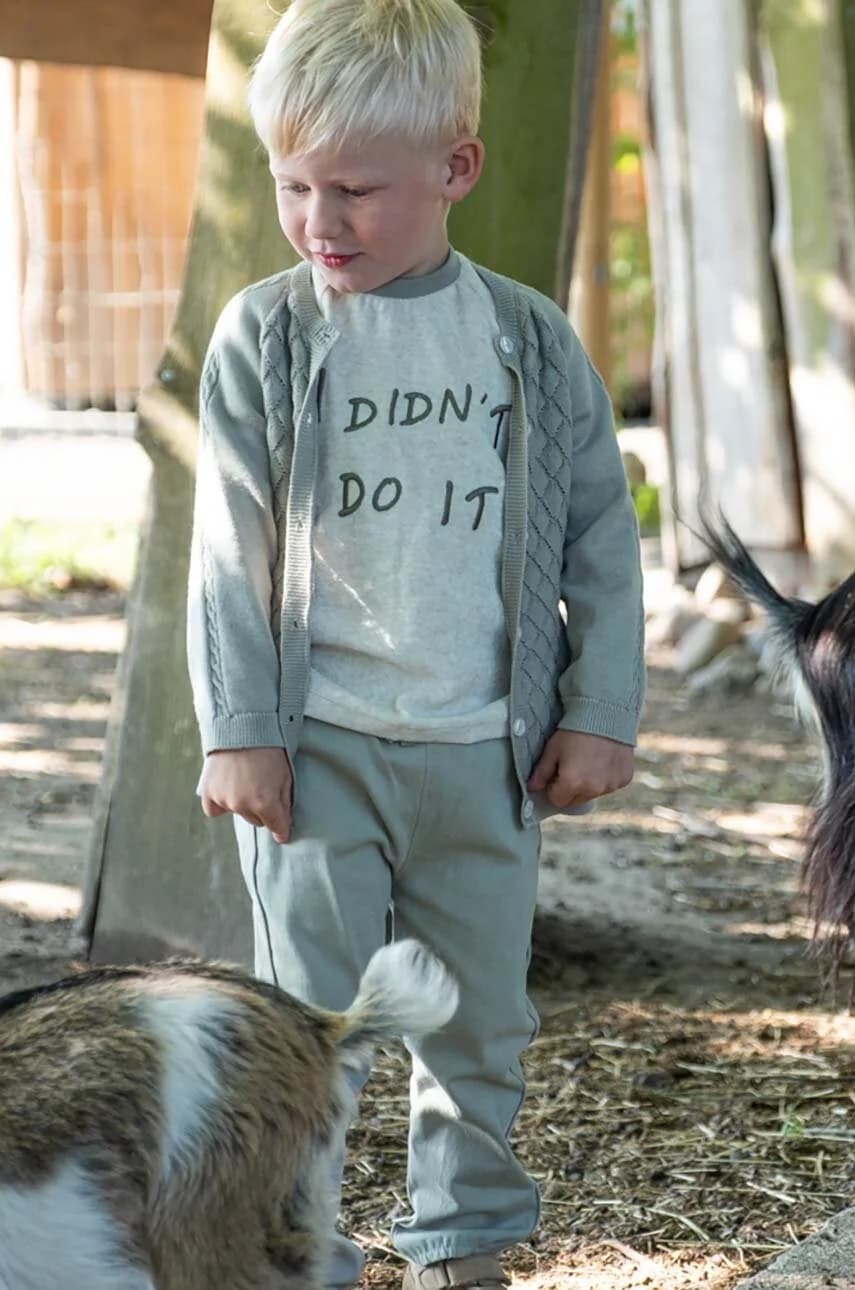 Детский хлопковый кардиган Paco - фото 4