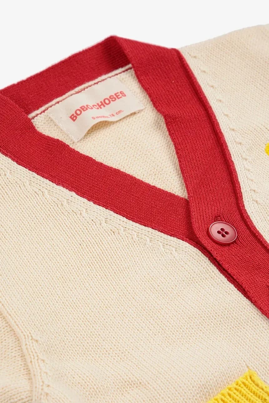 Хлопковый детский кардиган Choo Choo - фото 4