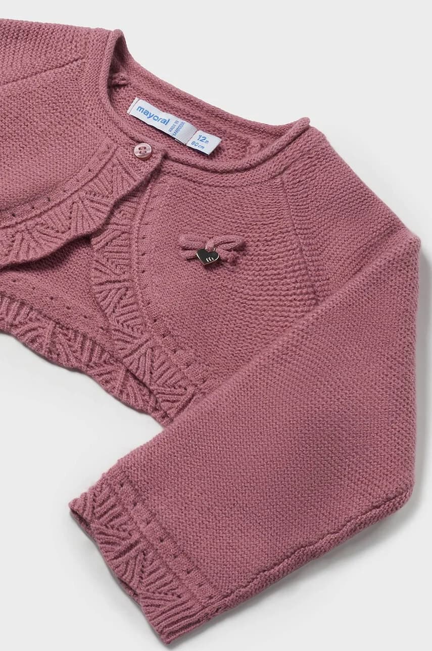 Детский свитер из смесовой шерсти - фото 2