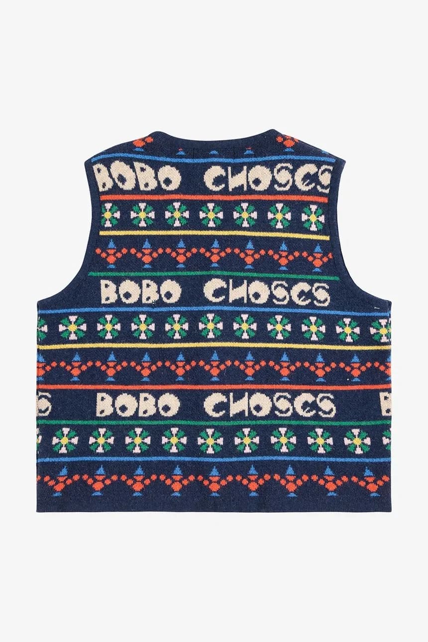 Игрушки детский шерстяной жилет - фото 3