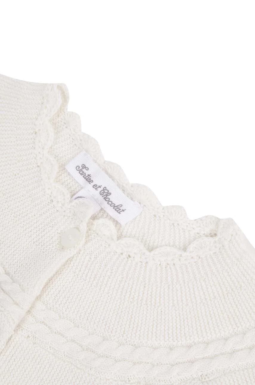 Детский кардиган из смесовой шерсти - фото 4