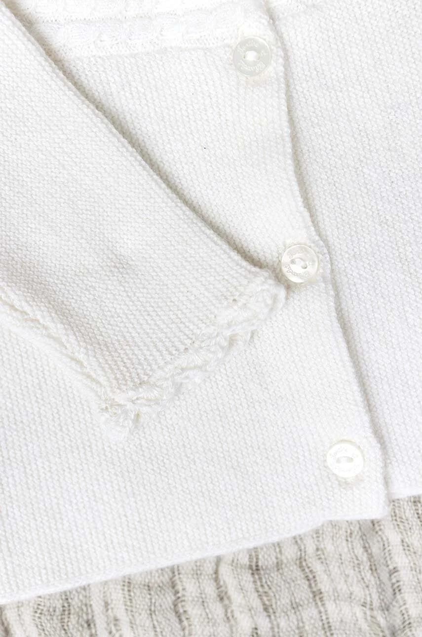 Детский кардиган из смесовой шерсти - фото 6