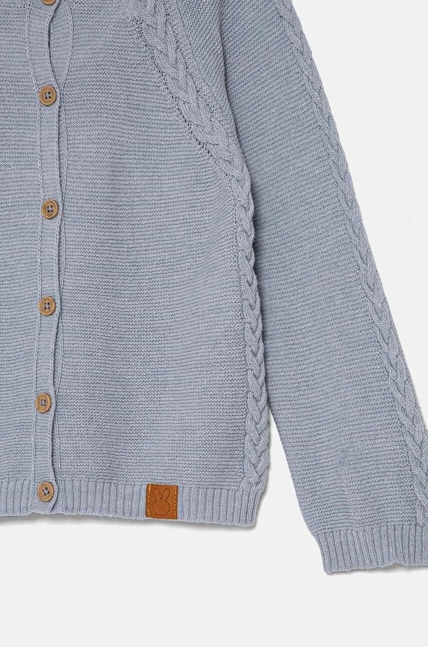 Детский кардиган из смесовой шерсти - фото 3