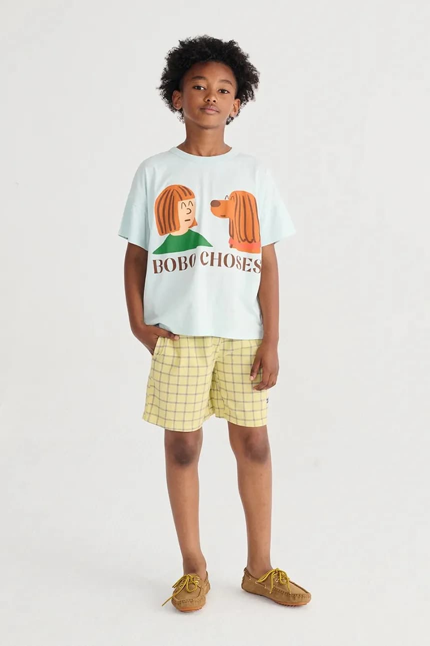 Детские хлопковые шорты Spicy Window Pane