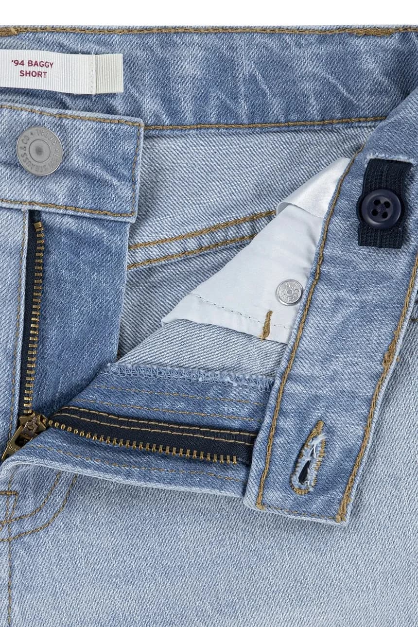 Детские джинсовые шорты LVG 94 BAGGY SHORT - фото 4