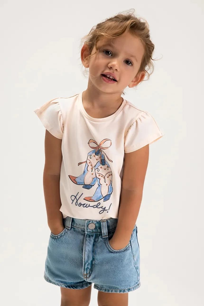 Детские джинсовые шорты