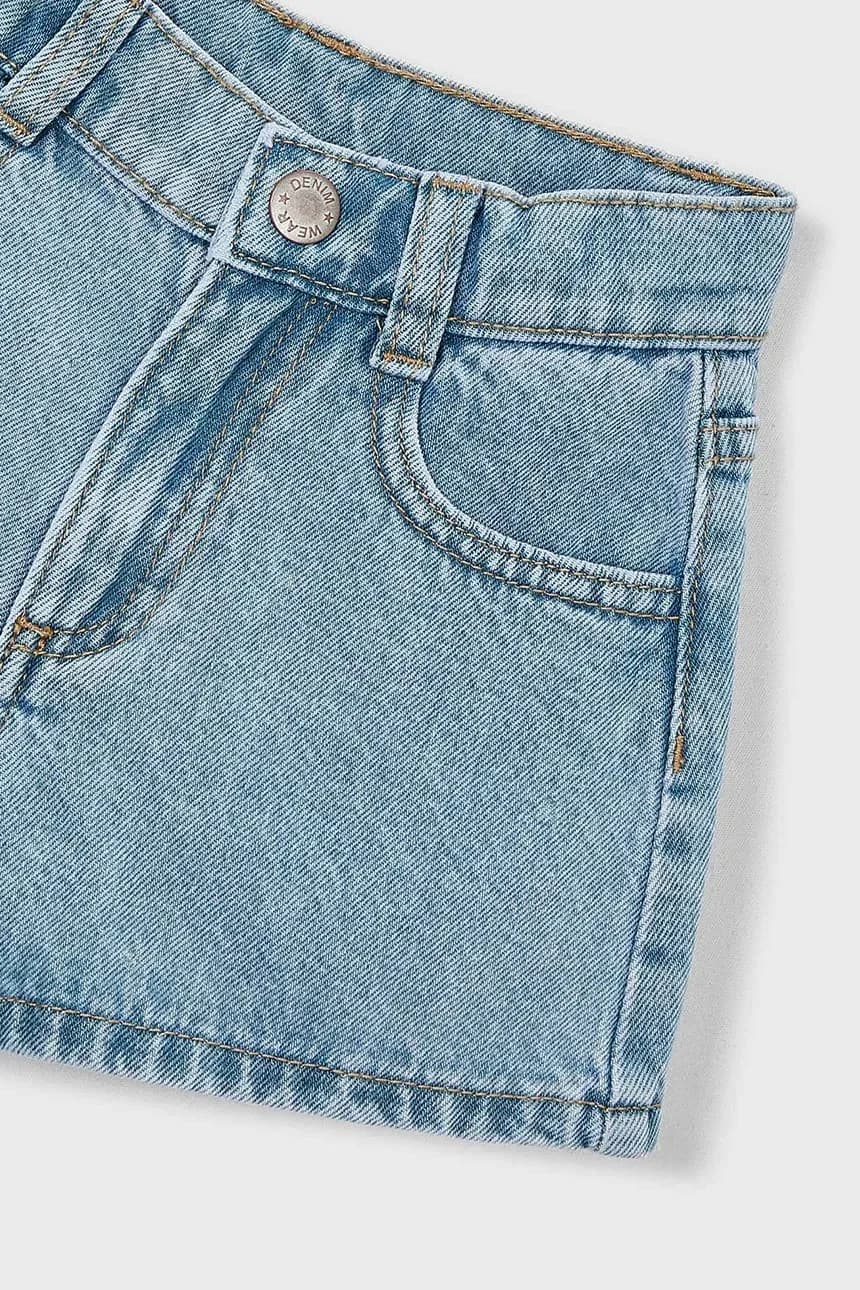 Детские джинсовые шорты - фото 4