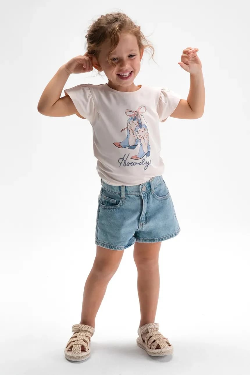 Детские джинсовые шорты - фото 6